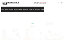 Tablet Screenshot of himebaughssewandvac.com
